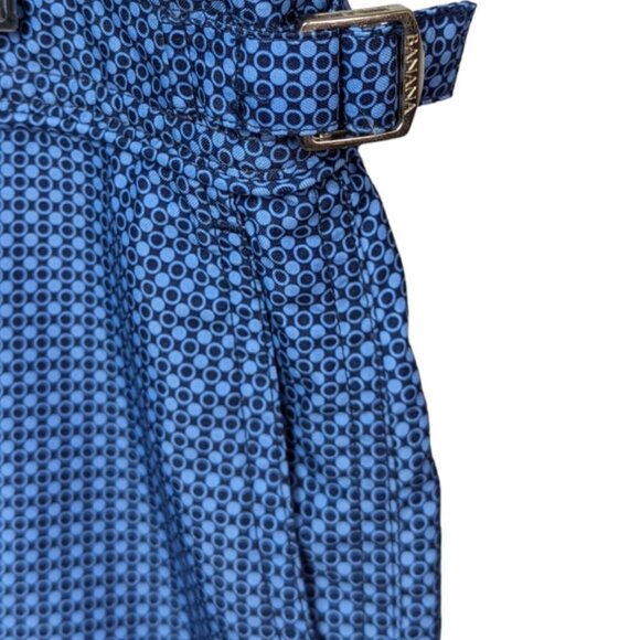 BANANA REPUBLIC Men's Lined Micro Dot Swim Shorts Navy Size 36 - Picture 4 of 15